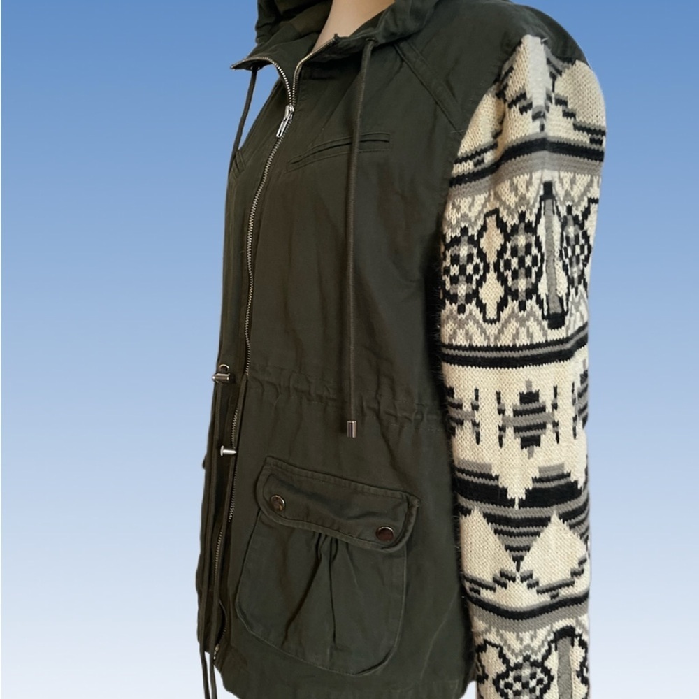 Fate Olive Green Jacket size L - Picture 2 of 12